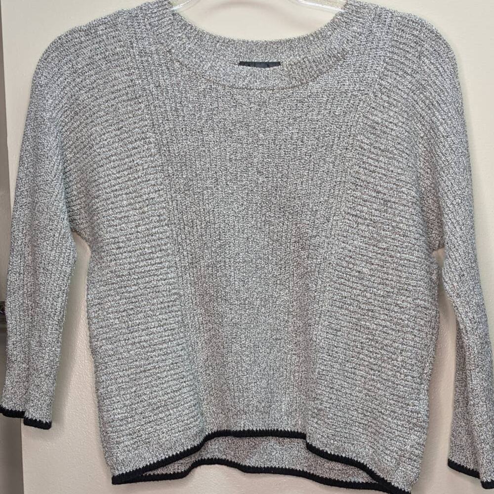 Topshop cotton blend cropped sweater Sz 2